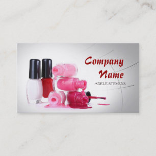 Nail Stylist / Manicure Specialist Polish Hands Business Card