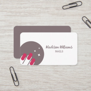 Nail Tech Jamberry nails Business Card