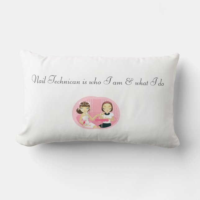 Nail tech pillow (Front)