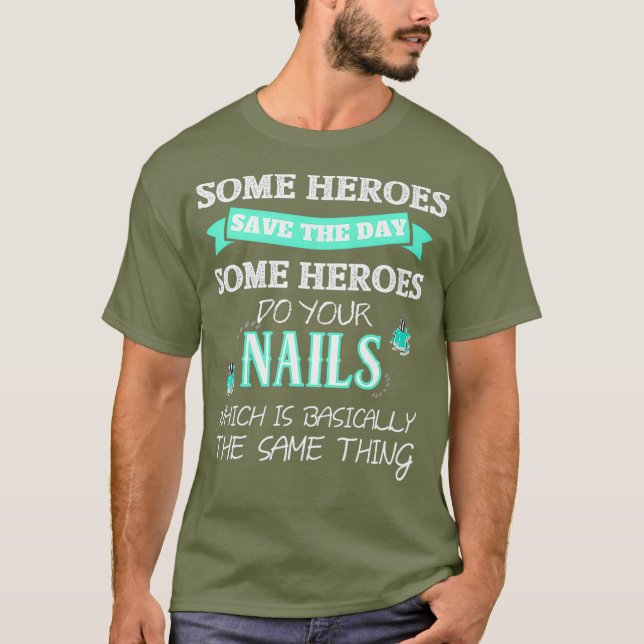 Nail Tech Shirt for Women Funny Nail Technician (Front)