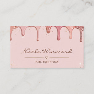 Nail Technician Business Card