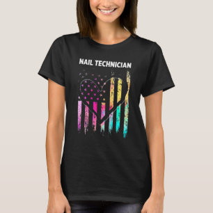 Nail Technician Certified Nail Tech Artist Manicur T-Shirt