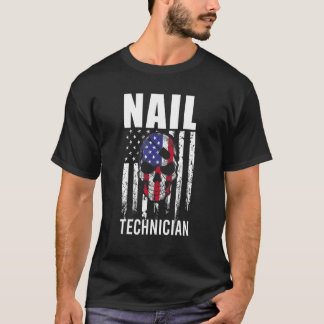 Nail Technician Certified Nail Tech Artist Manicur T-Shirt