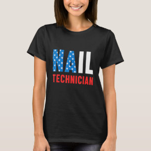 Nail Technician Certified Nail Tech Artist Manicur T-Shirt