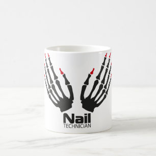 Nail technician coffee mug