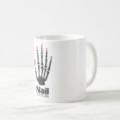 Nail technician coffee mug (Front Right)