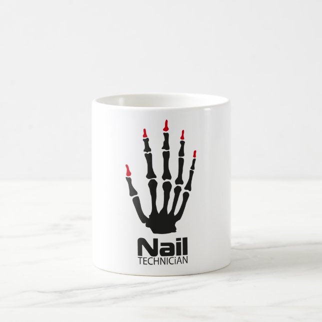 Nail technician coffee mug (Center)