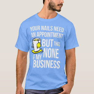 Nail Technician Funny Frog Meme Matching T-Shirt