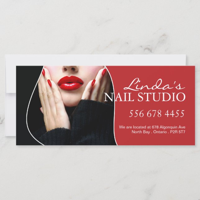 NAIL TECHNICIAN GIFT CERTIFICATE (Front)