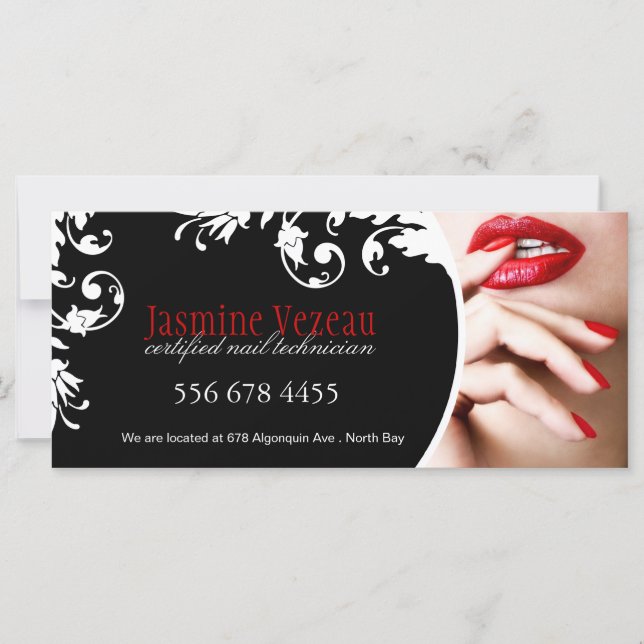 NAIL TECHNICIAN GIFT CERTIFICATE (Front)