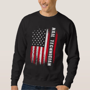Nail Technician Nail Tech Artist Manicurist 13 Sweatshirt
