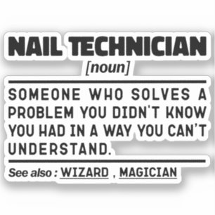 Nail Technician Noun Makeup Artsit Appreciation