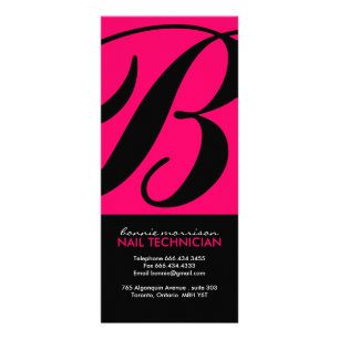 Nail Technician Rack Card
