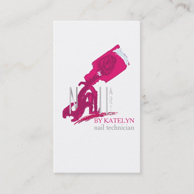 NailArt - Business / Business Card (Front)
