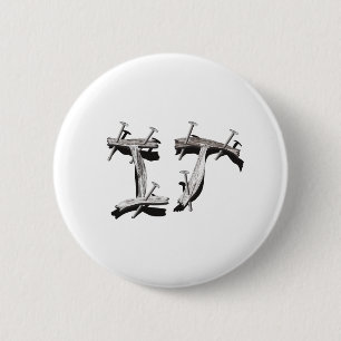 nailed it 6 cm round badge