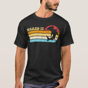 Nailed It Hammerhead Shark Retro Hammerhead T-Shirt