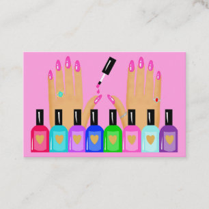 Nailed It! Salon Business Card