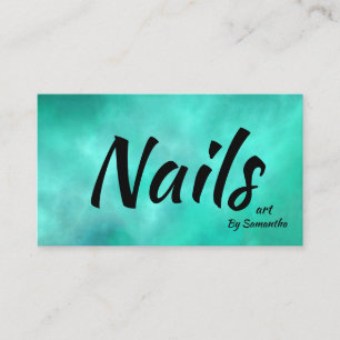 Nails Art Modern Beauty Business Card