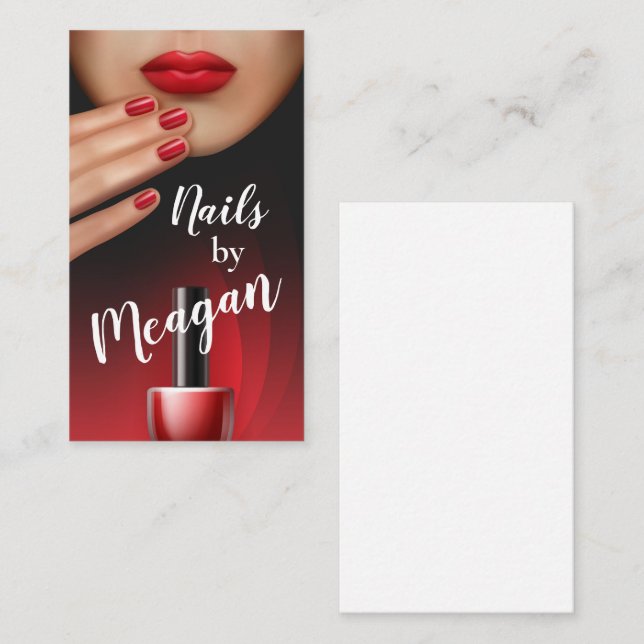 Nails Business Card (Front/Back)