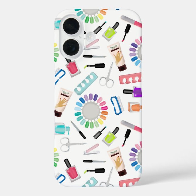 Nails Manicure Pedicure Beauty Salon  Case-Mate iPhone Case (Back)