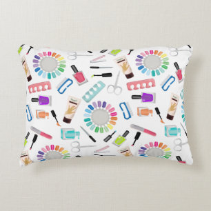 Nails Manicure Pedicure Beauty Salon  Decorative Cushion