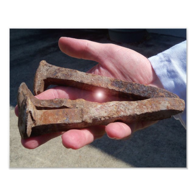 Nails of the Crucified Christ Jesus Crucifixion Photo Print (Front)