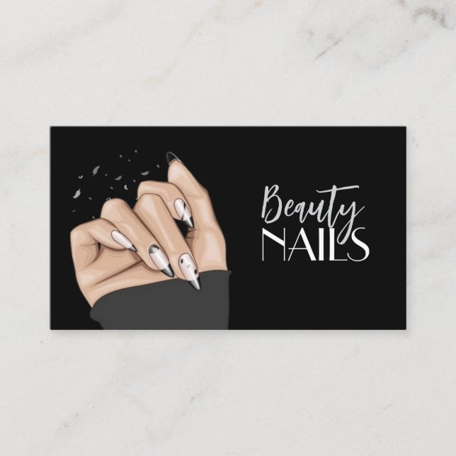 Nails Salon Business Card (Front)