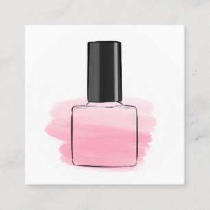 Nails Square Business Card