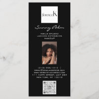 Nails Studio Foto Logo QR Wax Makeup Price List