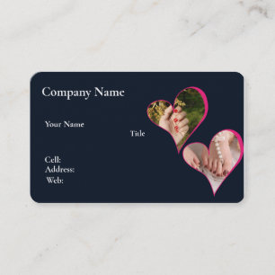 Nails Template Business Card