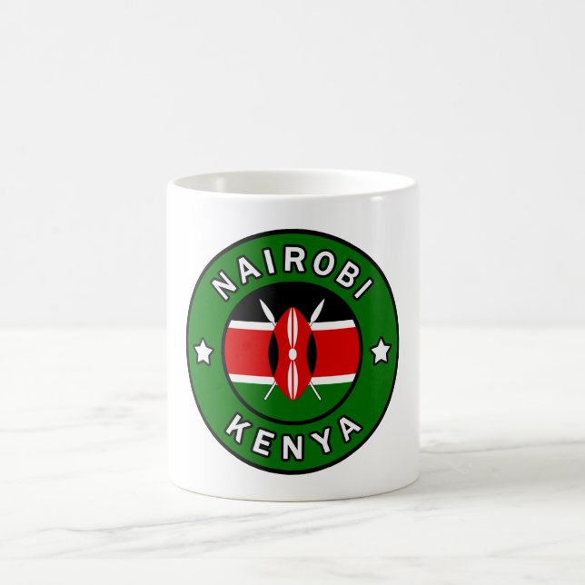 Nairobi Kenya Coffee Mug (Center)