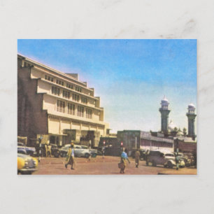 Nairobi, Kenya, Covered market and mosque Postcard