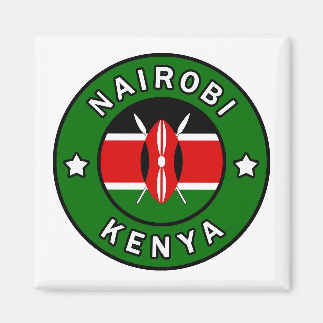 Nairobi Kenya Magnet (Front)
