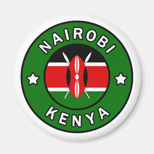 Nairobi Kenya Magnet (Front)