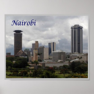 Nairobi - Kenya - Panorama - Poster