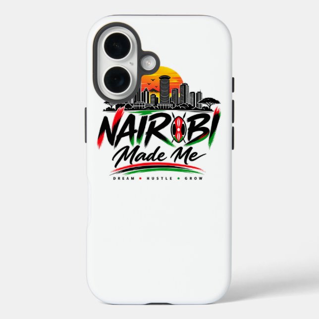 Nairobi Made Me – Kenya Pride Case-Mate iPhone Case (Back)