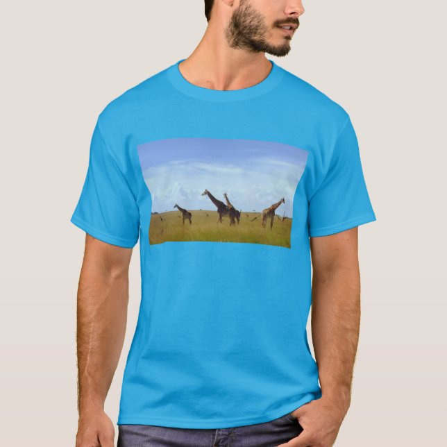 Nairobi National Park Giraffes T-Shirt (Front)