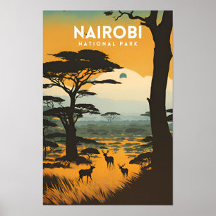 Nairobi National Park Poster