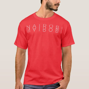 Nairobi Reflections Kenya Word Art Souvenir T-Shirt