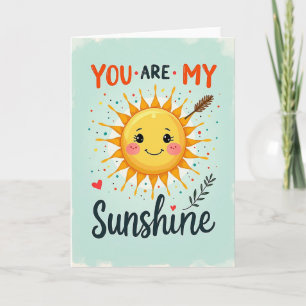 Naive Art Birthday Card