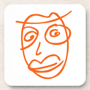 NAIVE cool illustration Coaster