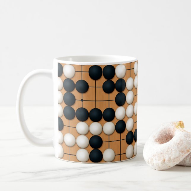 Nakade Shapes Coffee Mug (With Donut)