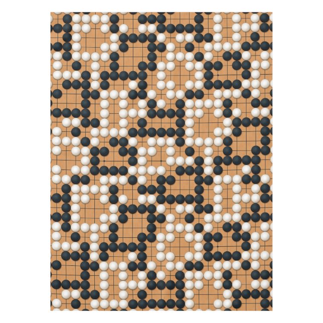 Nakade Shapes (large scale) Tablecloth (Front)