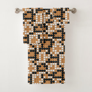 Nakade Shapes (small scale) Bath Towel Set