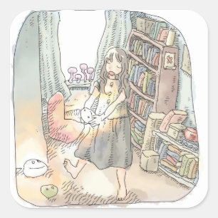 Nakanai Square Sticker