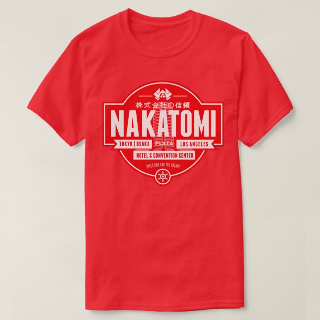 Nakatomi Plaza 1 T-Shirt (Design Front)