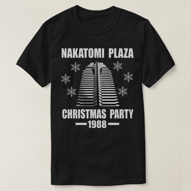 Nakatomi Plaza Christmas Party 1988 Classic T-Shir T-Shirt (Design Front)