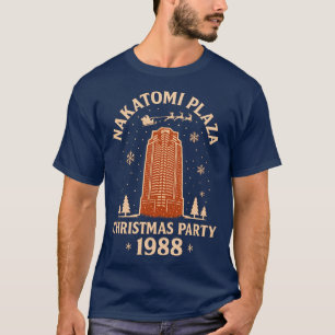 NAKATOMI PLAZA CHRISTMAS PARTY 1988 T-Shirt