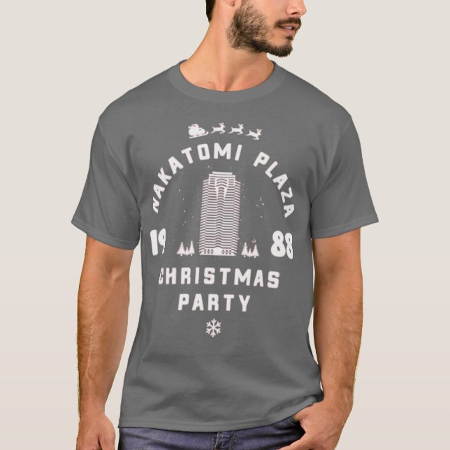Nakatomi Plaza Christmas Party T-Shirt (Front)