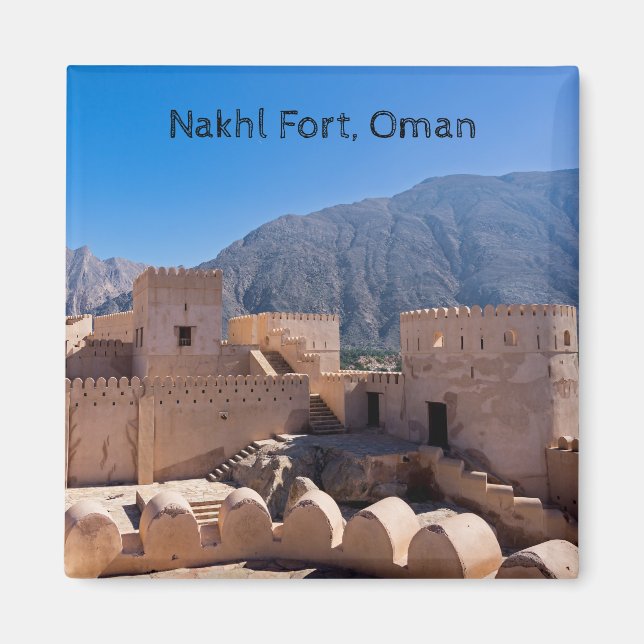 Nakhl Fort, Oman Magnet (Front)